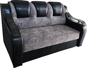 Диван V-Toms Gloria II G2 (170x93 см) Черный/Серый