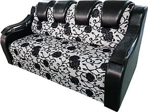 Canapea V-Toms Gloria II G2 (195x93 cm) Negru/Gri