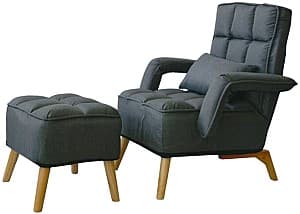 Fotoliu Ekspand S1408 Gri Închis