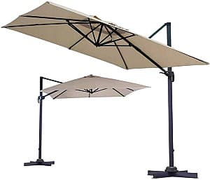 Umbra pentru gradina Ekspand Roma 420 cm Maro (58896)