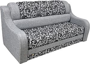 Canapea V-Toms Gloria G1 (195x93 cm) Gri/Negru