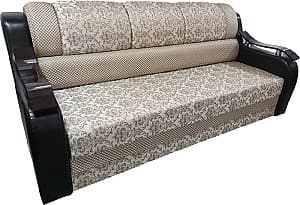 Canapea V-Toms Gloria G1 (225x93 cm) Bej/Negru