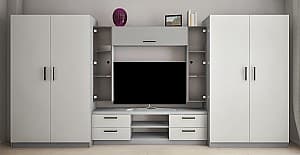 Living PS Roma Y (TV-1.2 m) 4.2 m Gri / Gri Deschis