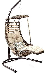 Balansoar de grădină Capri Alacati Plus Brown