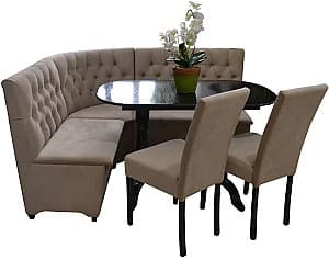 Coltar de bucatarie Viitorul Banchet 1 Stejar Închis