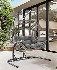 Balansoar de grădină Sunyard Akcay Double Grey