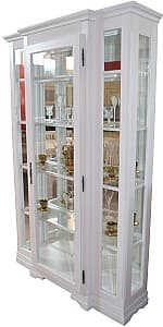 Dulap cu vitrina Viitorul Vitrina P Alb