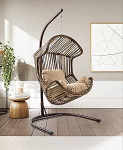 Balansoar de grădină Sunyard Akcay Brown