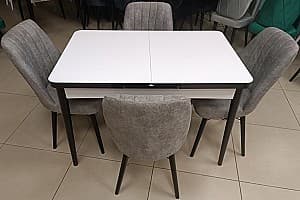 Набор стол и стулья Kelebek ES-904 (4 стула)