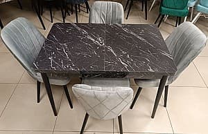 Набор стол и стулья Kelebek ES-952 (4 стула)