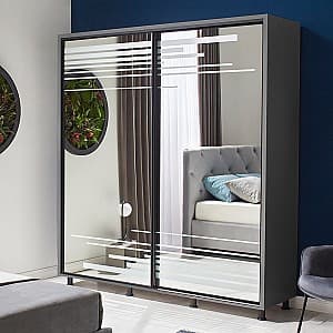 Шкаф-купе Ambianta Venus 1.8 м Графит