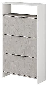 Обувница DECO Kaju Лагина(Серый)/Белый