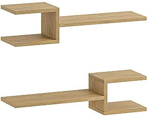 Навесная полка DECO Fork Oak (Дуб)