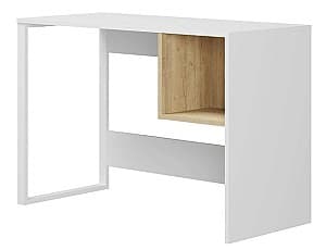 Офисный стол DECO Model 4 White (Белый) / Sapphire Oak (Дуб)
