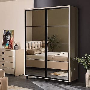 Dulap-Cupe Ambianta Torino (oglindă) 1.4 m Fungo