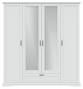 Шкаф Yasen Сардиния 4Д1Ш Белый