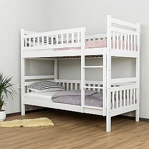 Детская кровать MobiCasa Grizzly (двухъярусный) 80x190 Белый