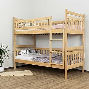 Детская кровать MobiCasa Grizzly (двухъярусный) 90x200 Натуральный