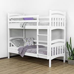 Pat copii MobiCasa Nemo 90x200 Alb