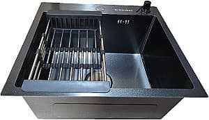 Chiuveta de bucatarie Backer Grid 500-45033 Nano Black