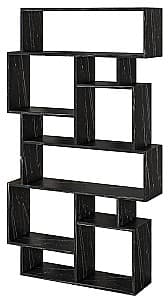Etajera DECO Karmat Lotus (Negru)