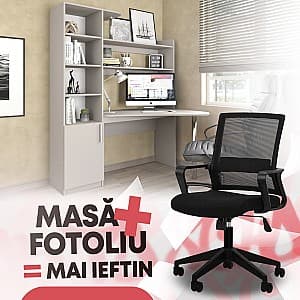 Офисный стол Yasen Косинус Кашемир + Кресло Waltz OC-833