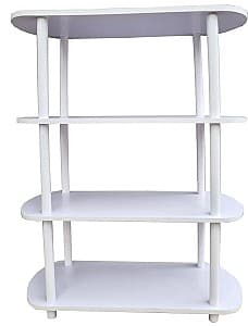 Etajera MG-Plus T 04 Alb