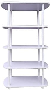 Etajera MG-Plus T 05 Alb