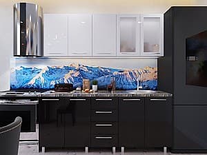 Bucatarie PS Lena 1.6 m Black/White