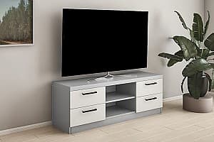 Тумба под ТВ PS ТВУ-150 (1.5 м) Серый / Светло-Серый