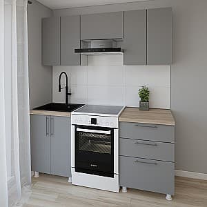 Bucatarie Smartex K2 180 cm Grafit