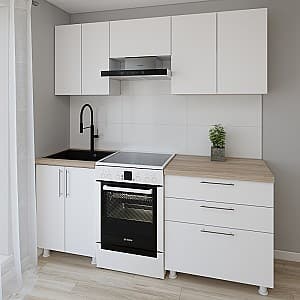 Bucatarie Smartex K2 200 cm Alb