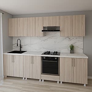 Кухня Smartex K3 280 см Дуб Светлый