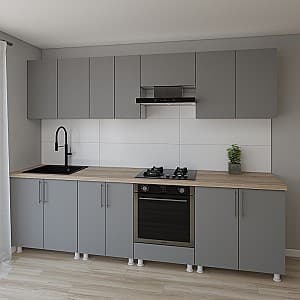 Кухня Smartex K3 280 см Графит