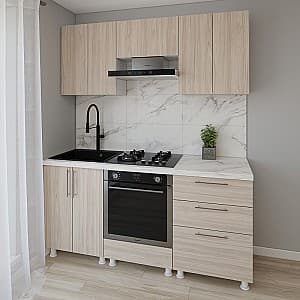 Bucatarie Smartex K4 180 cm Stejar Deschis