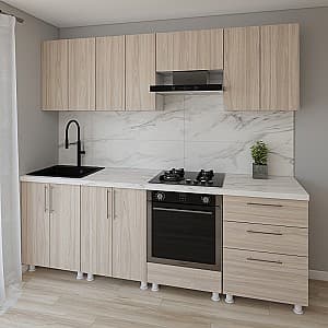 Кухня Smartex K4 240 см Дуб Светлый