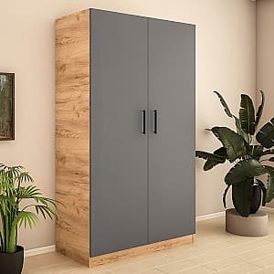 Dulap PS SZ-120 Stejar Auriu / Grafit Gri