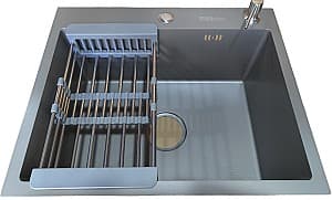 Chiuveta de bucatarie Backer Simple 550-450 TITAN GREY