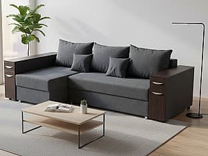 Угловой диван Elegant Style B2 Dark Blue
