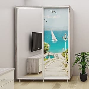 Dulap-Cupe PS DX-120 (1) Mare stejar Cortona