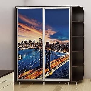 Dulap-Cupe PS DX-120 (2)+ DX-30 City Mokka