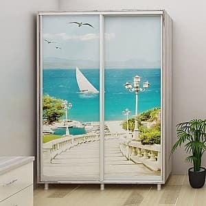 Dulap-Cupe PS DX-180 (2) Mare stejar Cortona