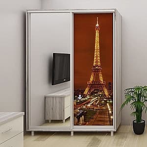 Шкаф-купе PS DX-200 (1) Paris stejar Cortona