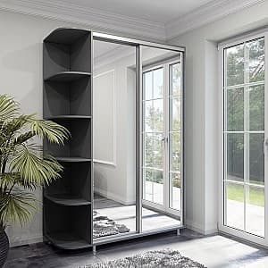 Шкаф-купе Arta Mobilei Armadio G1510 (с боковой полкой) Антрацит