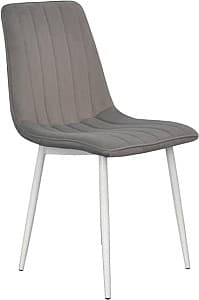 Стул Evelin XR-154 Wh Light Grey-52 Velur