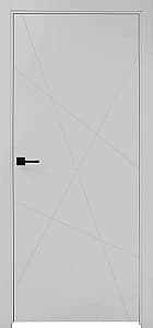 Межкомнатная дверь Спирит Scandi S 600x2000 Серый