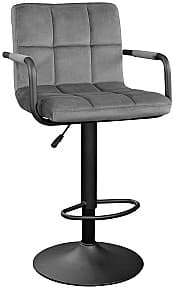Барный стул DP SB-042 Бархат Серый