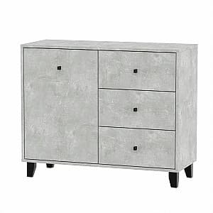 Комод KompaniT 31 Ателье Светлый ( Серый)