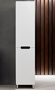 Dulap penal Bayro Etna cu coș 416x1900 Drept Alb Mat