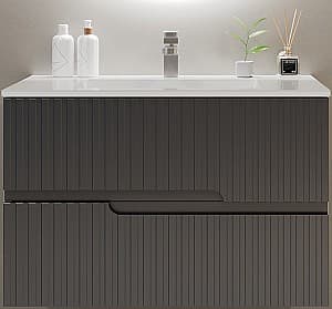  Bayro Santos Антрацитовый матовый 600